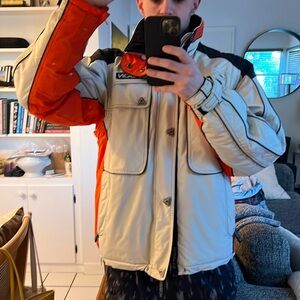 men’s Karbon ski jacket with removable sleeves